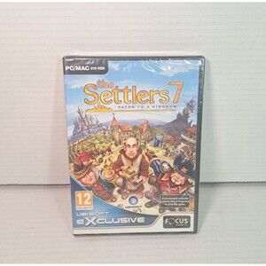 The Settlers 7 Paths to a Kingdom PC MAC DVD-Rom NEW Ubisoft Exclusive Game
